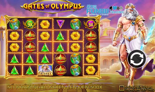 Game gates of olympus tại fun88